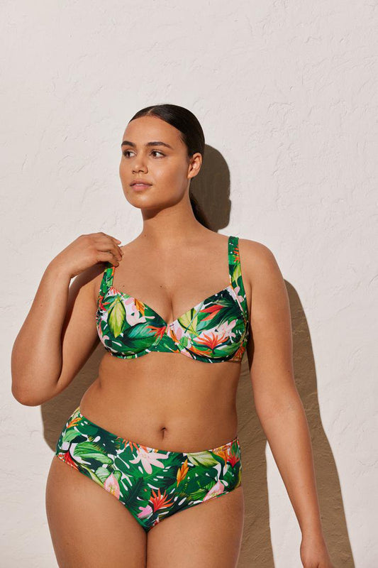 Top bikini reductor  mujer con aro copa F YSABEL MORA