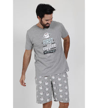 Cargar imagen en el visor de la galería, pijama hombre first cofee mr wonderful